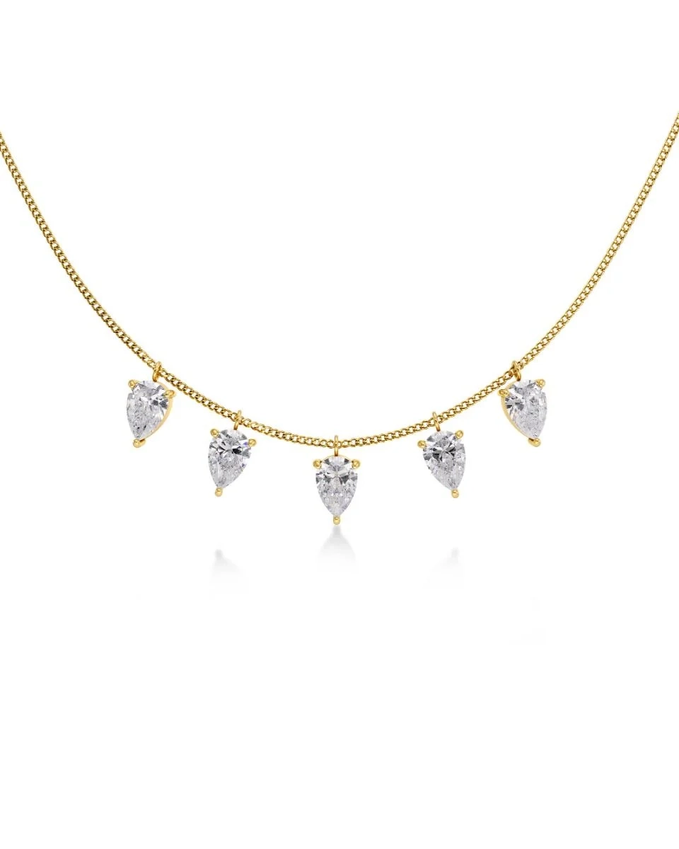 Edblad - Arrow Necklace Multi Gold