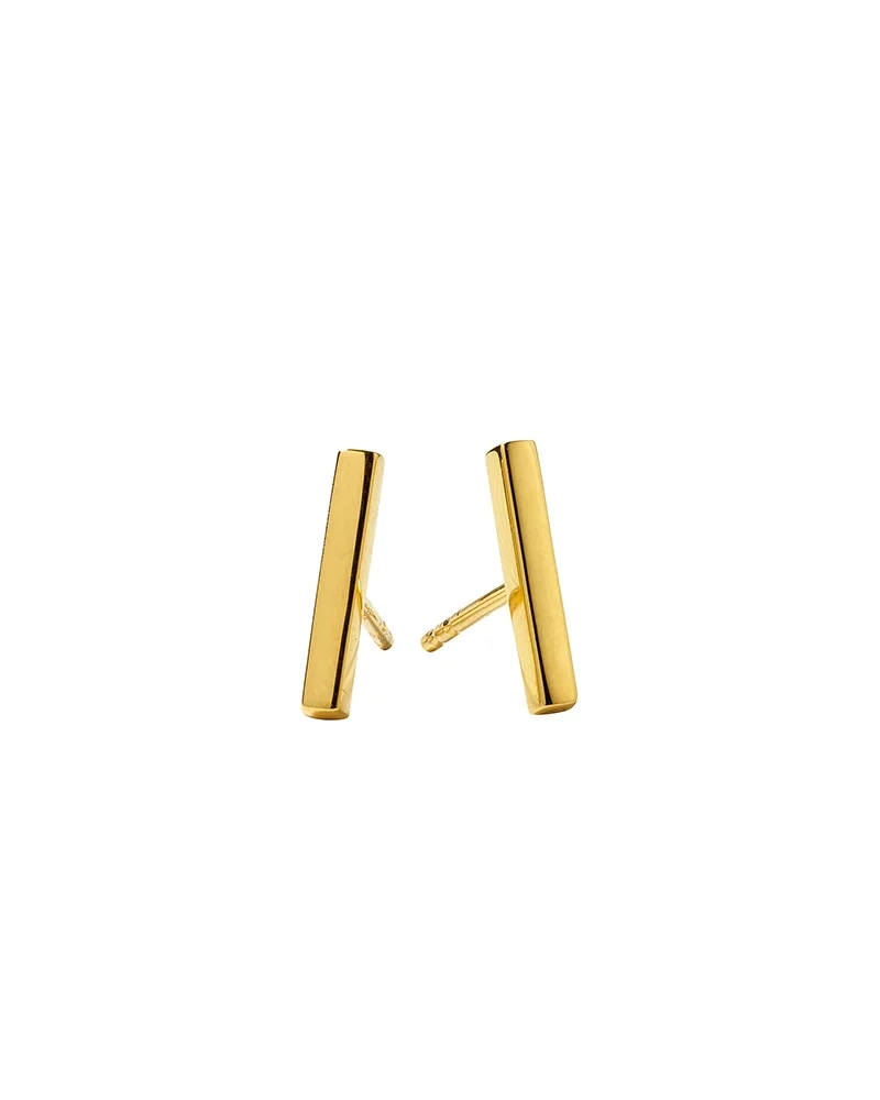 Syster P - Strict Bar Earrings Gold