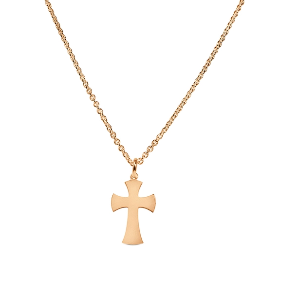 Cross Halsband Guld - Snabb frakt & fri paketinslagning - Nordicspectra.se