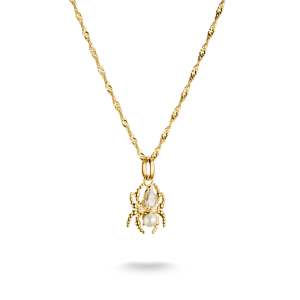 Spider True Romance Necklace Gold - Thomas Sabo - Suuri valikoima & ilmainen lahjapaketointi - Nordic Spectra
