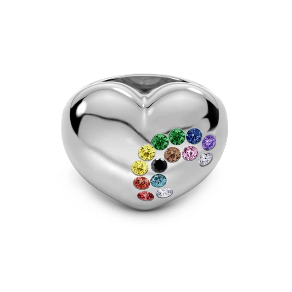 Rainbow Ring Maxi Steel - Edblad - Snabba leveranser - Gratis paketinslagning