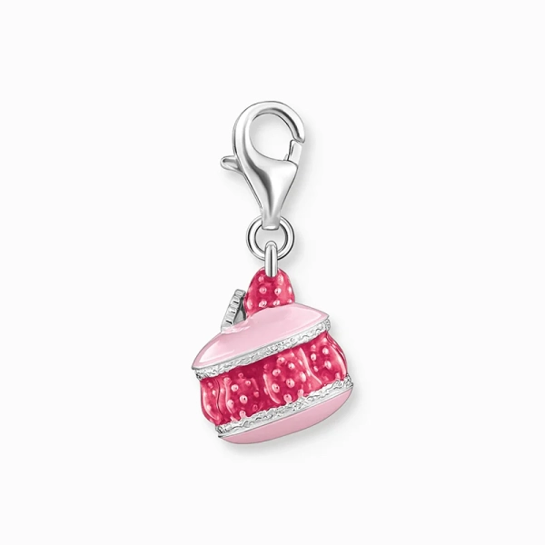 Rosa Hallon-Macaron Berlock - Thomas Sabo - Snabb leverans & paketinslagning - Nordic Spectra
