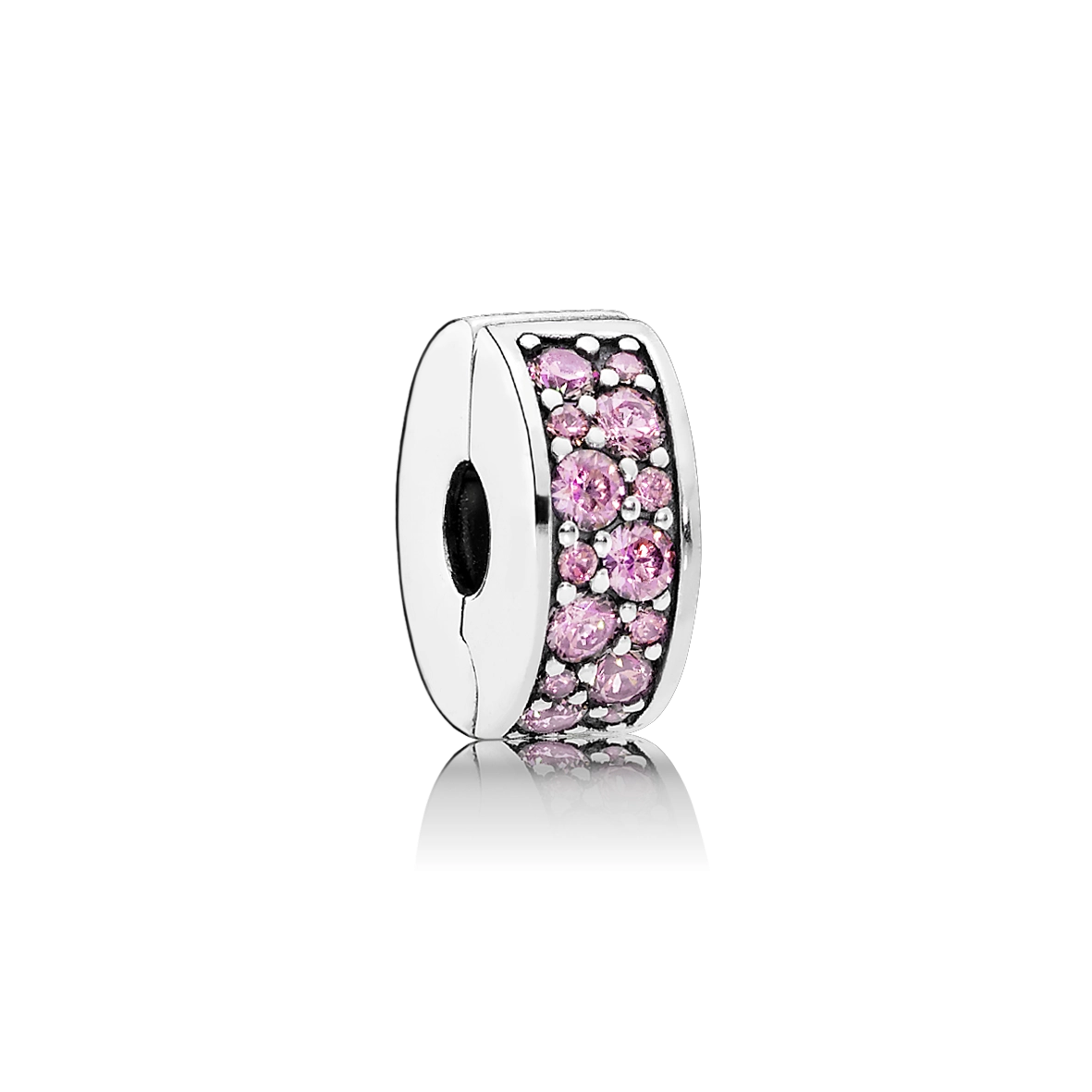 Rosa Pavé Klämstopp