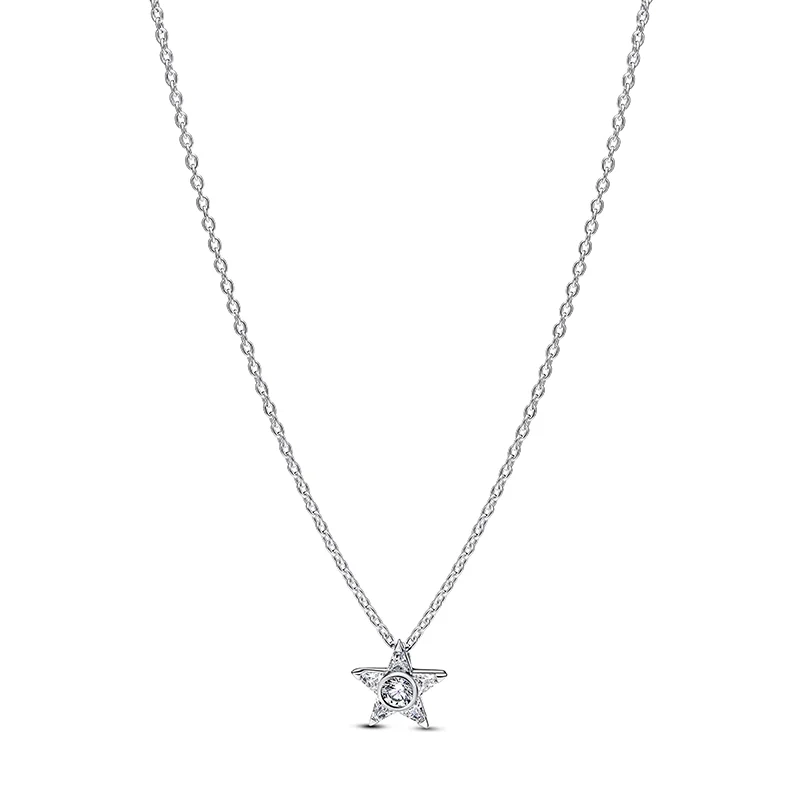 PANDORA - Glittrande Stella Stjärna Halsband