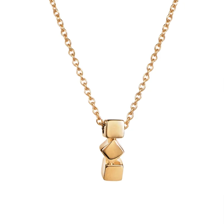 Efva Attling - Dice Necklace Gold