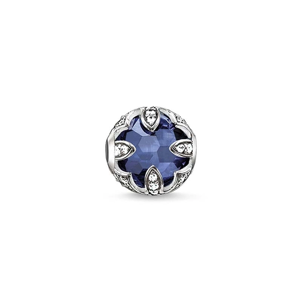 Karma Bead Safirblå Lotusblomma - Thomas Sabo berlock - Snabb frakt & paketinslagning - Nordicspectra.se