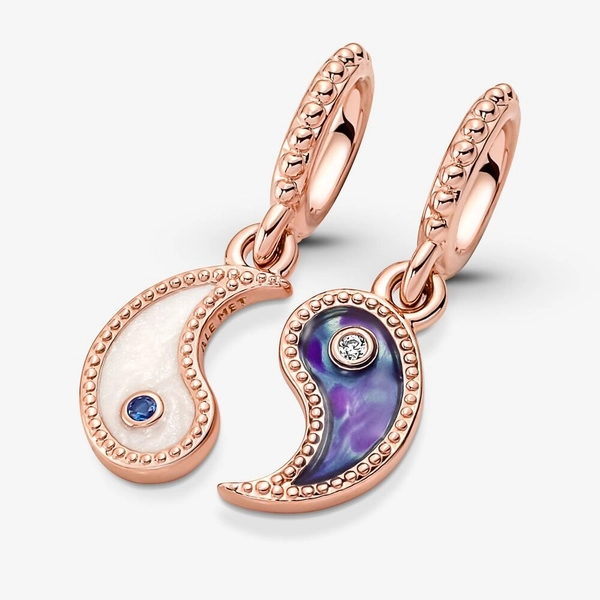 Glittrande & Delbar Yin-Yang Berlock Rosé - PANDORA - Snabb frakt & paketinslagning - Nordicspectra.se