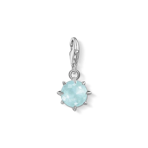 Charm-Anhänger Geburtsstein März von Thomas Sabo, Schneller Versand - Nordicspectra.de