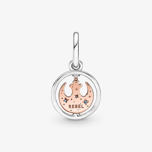 Star Wars™ Rebel Alliance™-Symbol Drehbarer Anhänger von PANDORA, Schneller Versand - Nordicspectra.de