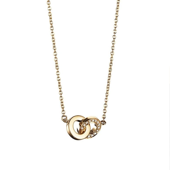 You & Me Necklace Gold - Efva Attling halsband - Snabb frakt & paketinslagning - Nordicspectra.se