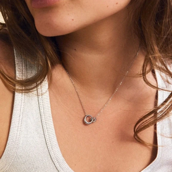 Furo Orbit Necklace Steel - Edblad - Snabb leverans - Gratis paketinslagning