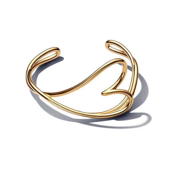 symbolisiert ewige Liebe. Organische Form mit einer Breite von 47 mm