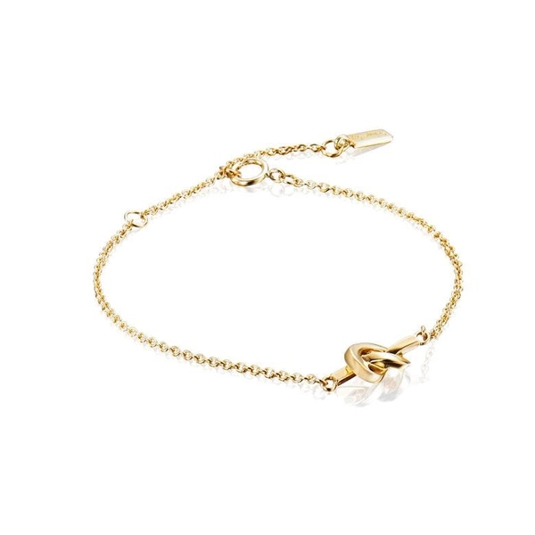 Love Knot Bracelet Gold - Efva Attling - Suuri valikoima & ilmainen lahjapaketointi - Nordicspectra.fi