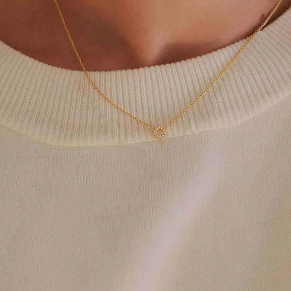Infinity Drop Necklace Gold Drakenberg Sjölin, Schneller Versand - Nordicspectra.de
