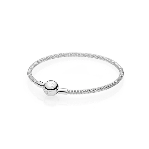 Moments Silver Mesh Bracelet - PANDORA - Suuri valikoima & ilmainen lahjapaketointi - Nordicspectra.fi