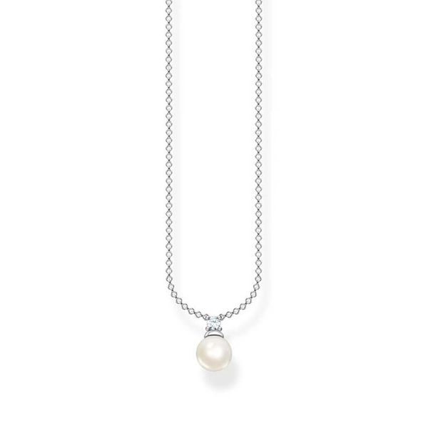 Kette Perle Silber von Thomas Sabo, Schneller Versand - Nordicspectra.de