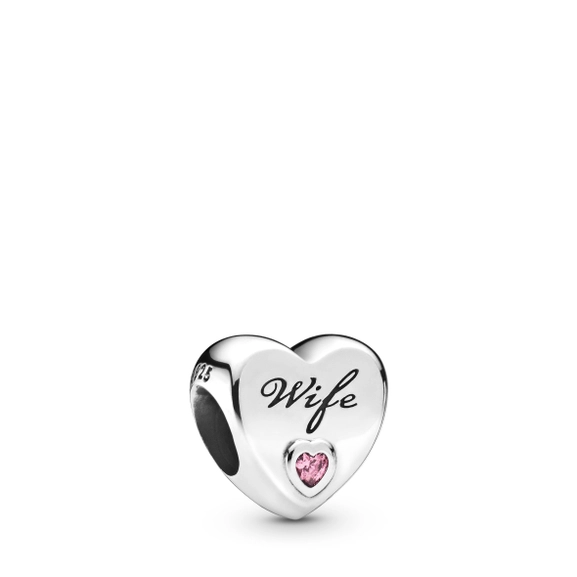 Wife Love Heart Hela - PANDORA - Suuri valikoima & ilmainen lahjapaketointi - Nordicspectra.fi