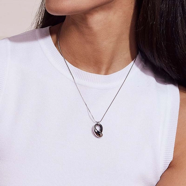 Paisley Necklace Steel - Edblad - Snabb frakt & paketinslagning - Nordicspectra.se