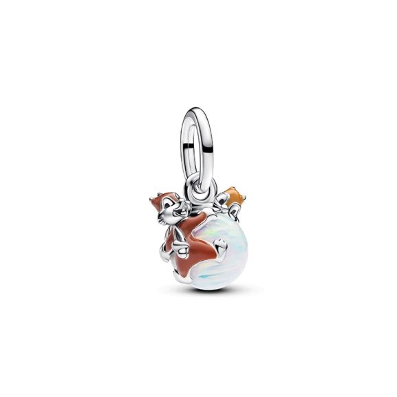 Disney A-Hörnchen und B-Hörnchen Christbaumkugel Charm-Anhänger - PANDORA - Nordic Spectra