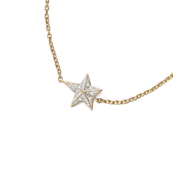 Catch A Falling Star & Stars Bracelet Gold - Efva Attling armband - Snabb frakt & paketinslagning - Nordicspectra.se