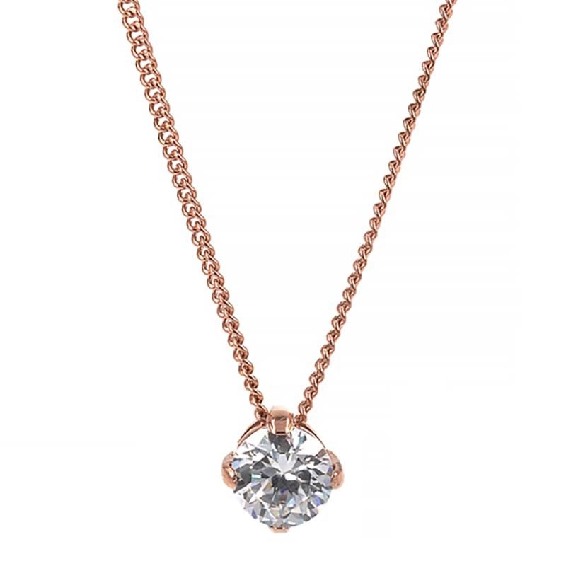 Astrid & Agnes - IDA Kort Halsband Rosé