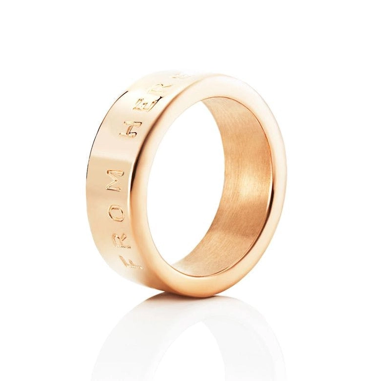 From Here To Eternity Stamped Ring Gold - Efva Attling ringar - Snabb frakt & paketinslagning - Nordicspectra.se