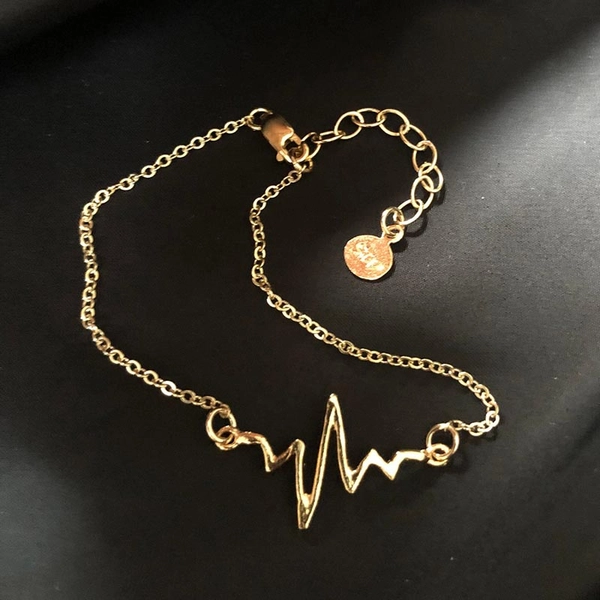 Heartbeat - Gold Armband von Sofia Wistam, Schneller Versand - Nordicspectra.de