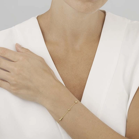 Moonlight Grapes Armband Gold von Georg Jensen, Schneller Versand - Nordicspectra.de