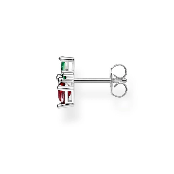 Einzel Ohrstecker Erdbeere Silber von Thomas Sabo, Schneller Versand - Nordicspectra.de