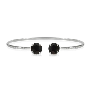 Classic Petite Bracelet Rhodium Jet - Caroline Svedbom - Snabb frakt & paketinslagning - Nordicspectra.se