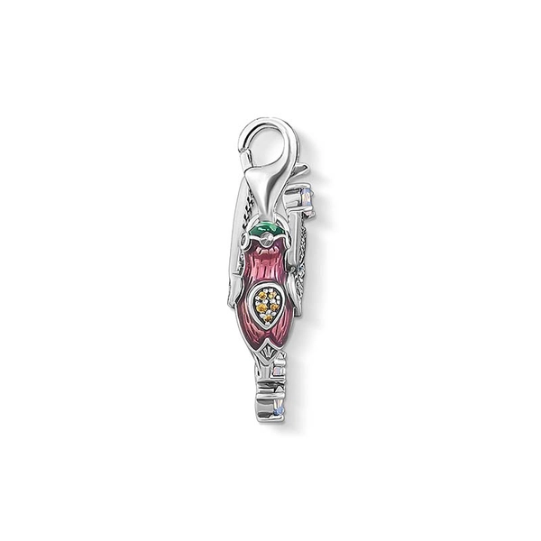 Kolibri med Färgglada Stenar Berlock - Thomas Sabo berlock - Snabb frakt & paketinslagning - Nordicspectra.se