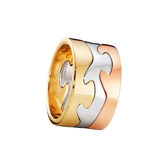 Fusion 3-delad Ring RG/VG/RG - Georg Jensen ringar - Snabb frakt & paketinslagning - Nordicspectra.se
