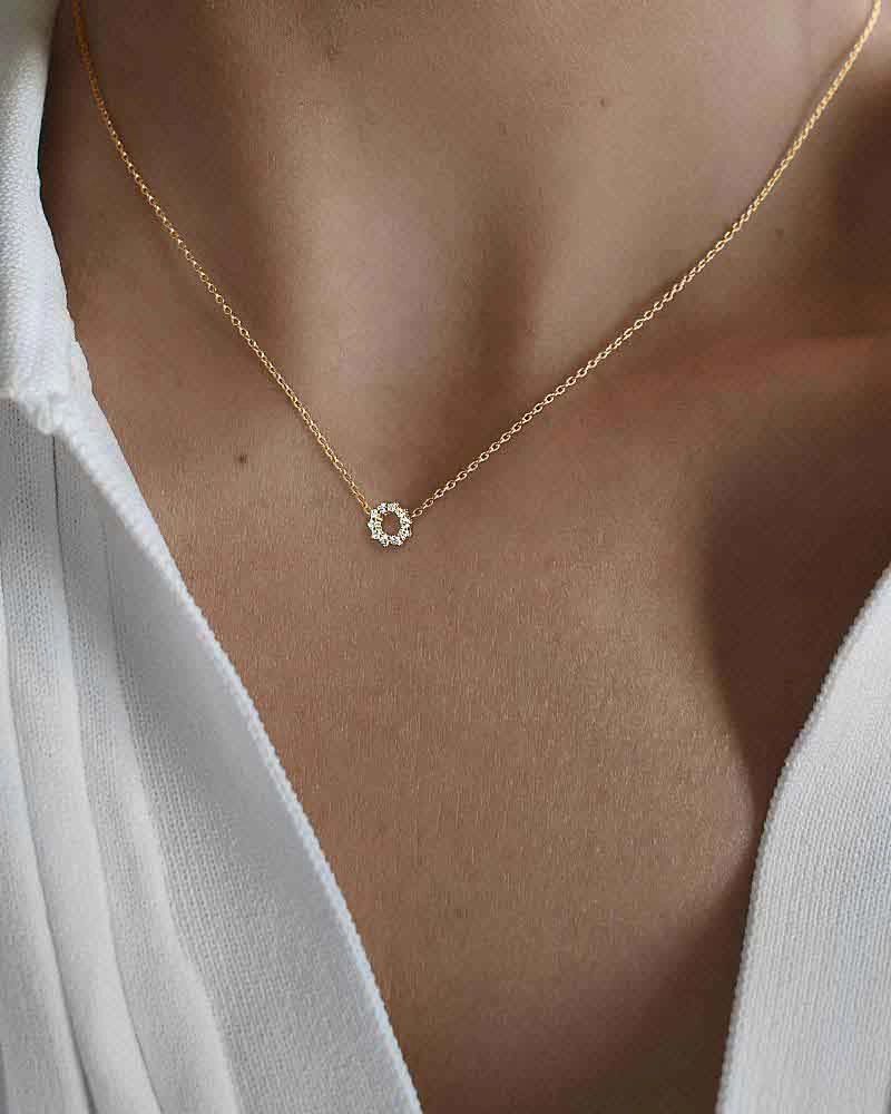 Infinity Drop Necklace Gold Drakenberg Sjölin, Schneller Versand - Nordicspectra.de