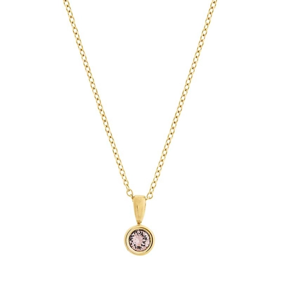 Dew Drop Necklace Blush Gold - Edblad - Snabb frakt & paketinslagning - Nordicspectra.se