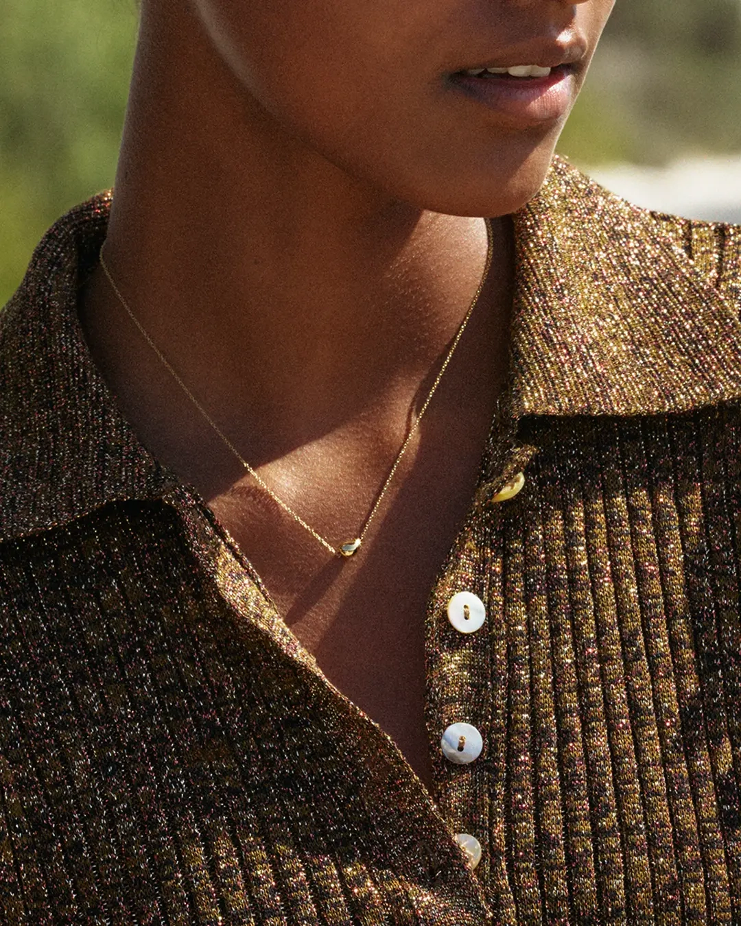 Lulu Necklace S Gold - Edblad - Snabba leveranser - Gratis paketinslagning