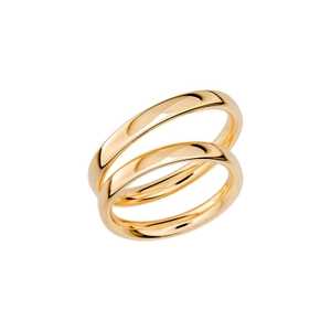 SR1017-3 Guld - Vigsel- & förlovningsringar - Schalins - Fri storleksändring* - Nordic Spectra