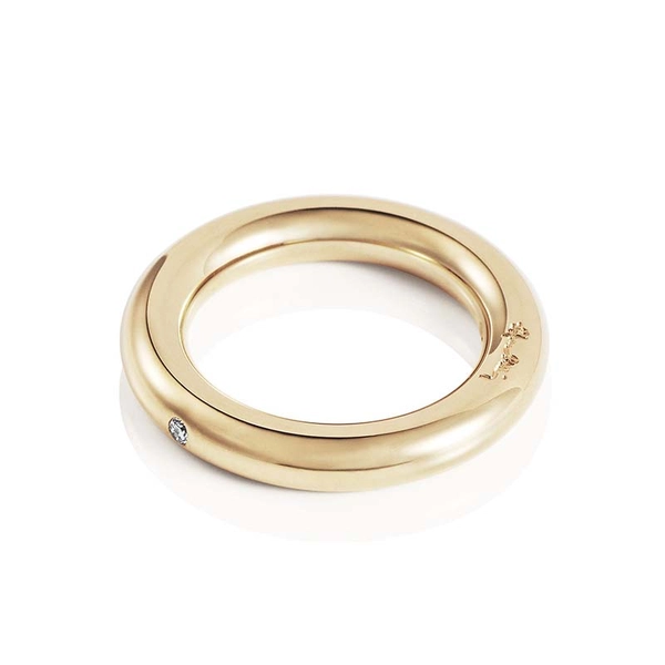 One Love & Stars Ring Gold - Efva Attling ringar - Snabb frakt & paketinslagning - Nordicspectra.se