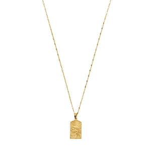 Lucky Coin Keep Dreaming Necklace Gold - Syster P - Beliebter Schmuck für alle Gelegenheiten