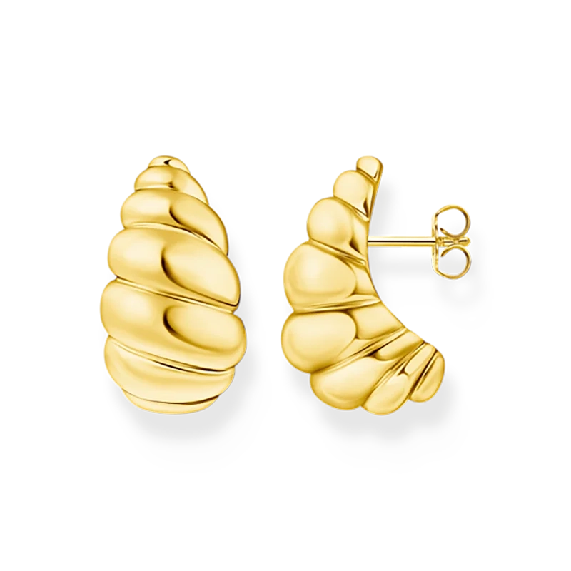 Thomas Sabo - Organiskt Formade Örhängen Guld