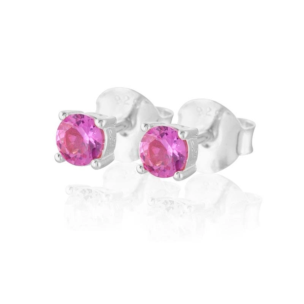 Time To Glow Mini Earrings S - Pink - Carolina Gynning - Suuri valikoima & ilmainen lahjapaketointi - Nordicspectra.fi