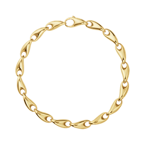 Reflect Slim Armband Gold von Georg Jensen, Schneller Versand - Nordicspectra.de