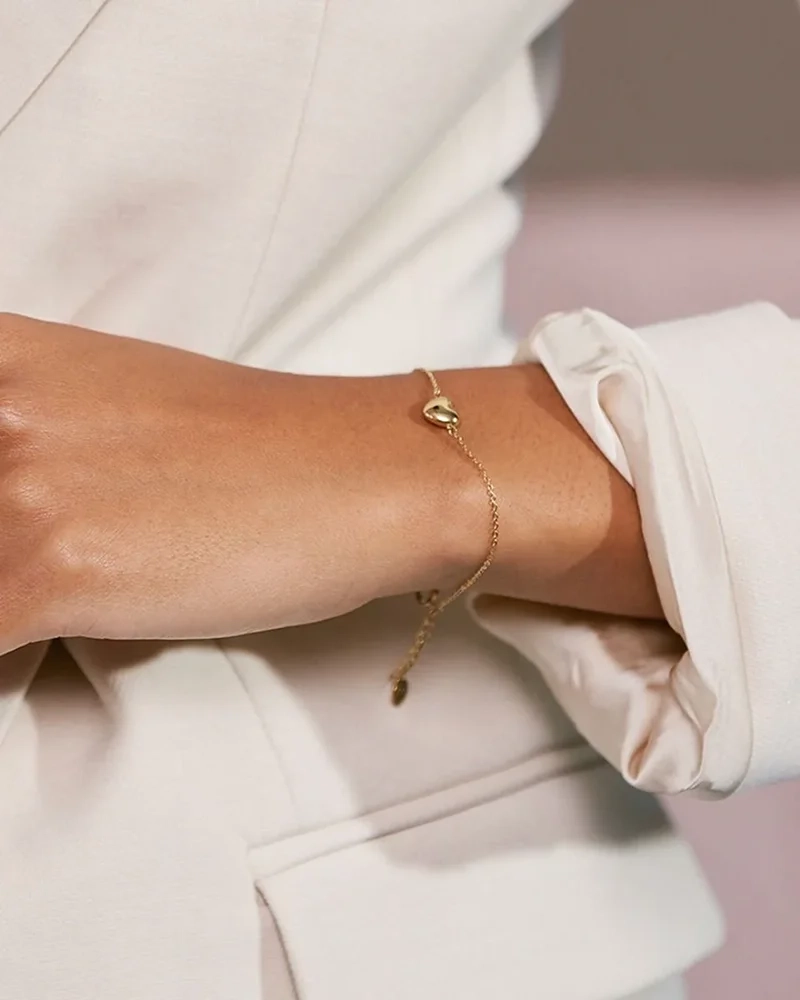 Barley Bracelet Gold - Edblad - Snabb leverans - Gratis paketinslagning