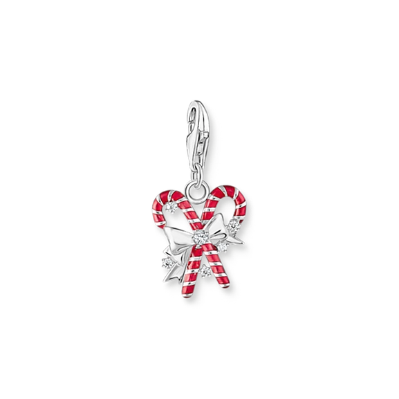 Candy Canes Charm - Thomas Sabo - Suuri valikoima & ilmainen lahjapaketointi - Nordic Spectra