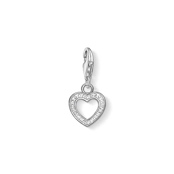Charm-Anhänger Glitzerndes Herz von Thomas Sabo, Schneller Versand - Nordicspectra.de