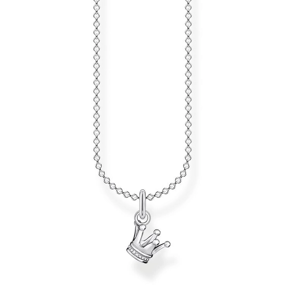 Kette Krone silber von Thomas Sabo, Schneller Versand - Nordicspectra.de