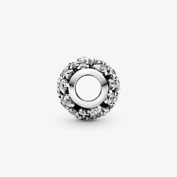 Funkelndes, rundes offen gearbeitetes Charm von PANDORA, Schneller Versand - Nordicspectra.de
