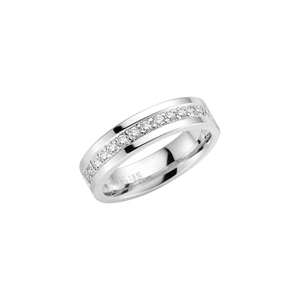 Nimbus White Gold - Wedding & engagement rings - Schalins - Scandinavian design - Nordic Spectra