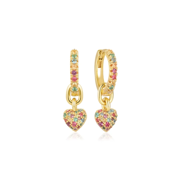 Caro Creolo Earrings Mix Gold Sif Jakobsilta