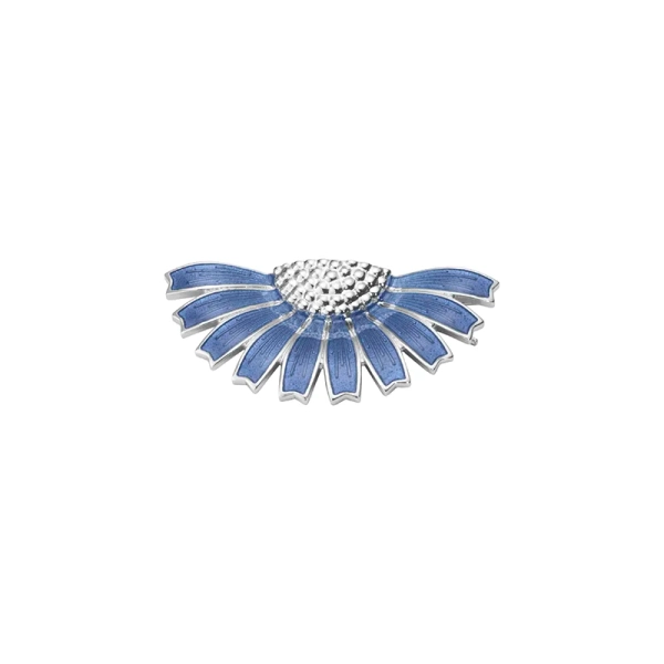 Daisy Blue Half Flower Hair Clip - Georg Jensen - designkorut nopeilla ja turvallisilla toimituksilla - Nordic Spectra