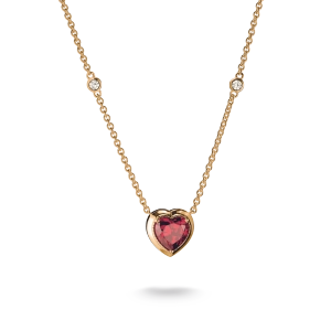 Red Heart Elyndra Necklace Gold - Thomas Sabo - Suuri valikoima & ilmainen lahjapaketointi - Nordic Spectra
